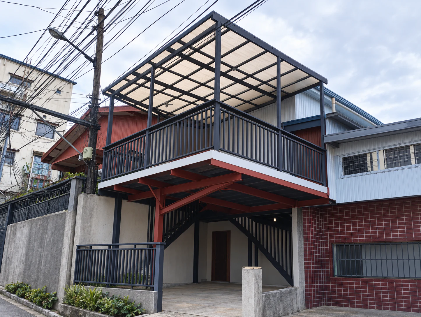 The AHMVAS office exterior in Pico, La Trinidad